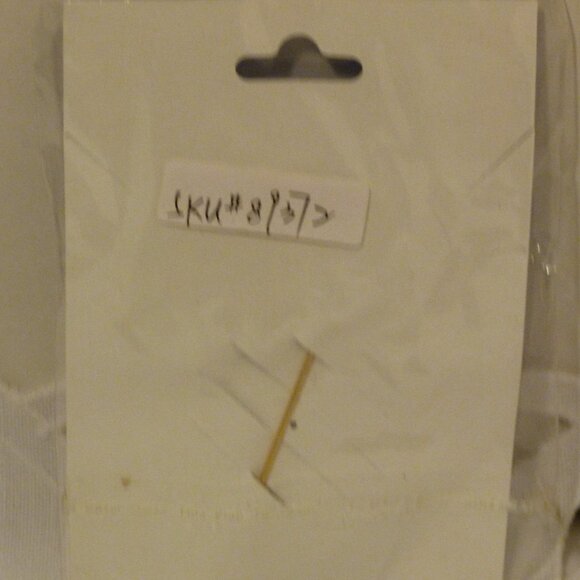 Festive Red Stocking Enamel Candy Cane Holiday Brooch - Picture 7 of 7